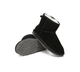 UGG Boots - EVERAU® UGG Sheepskin Wool Ankle Boots Mini Classic Suede