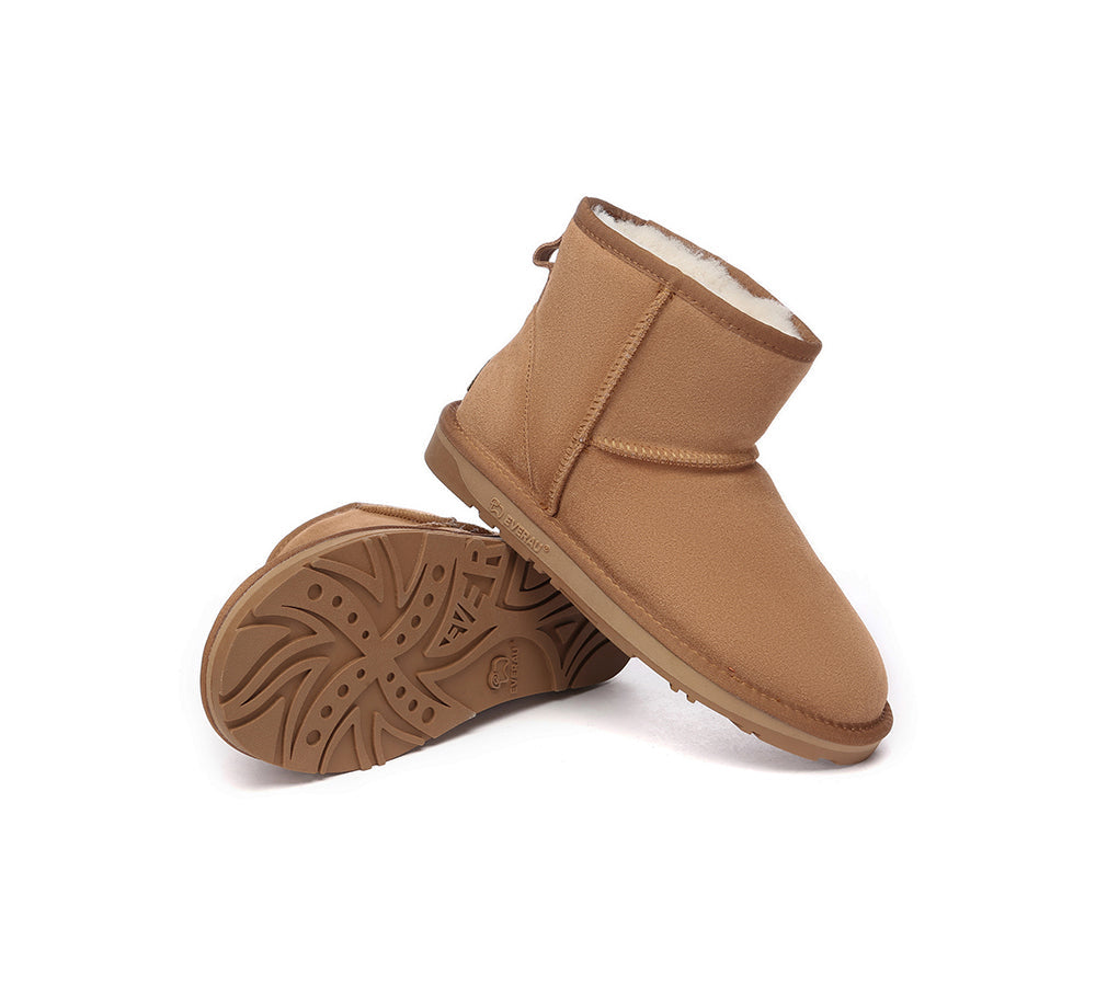 UGG Boots - EVERAU?? UGG Sheepskin Wool Ankle Boots Mini Classic Suede