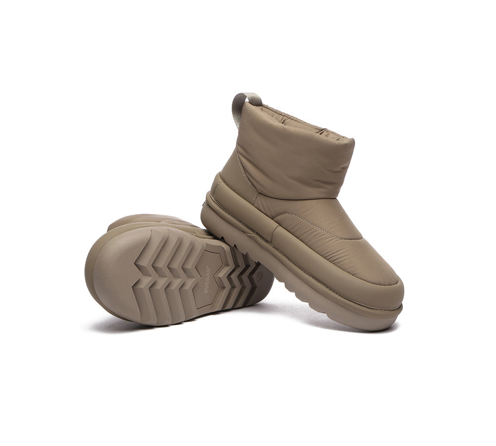 UGG Boots - EVERAU® UGG Women Sheepskin Wool Waterproof Ankle Boots Dobra