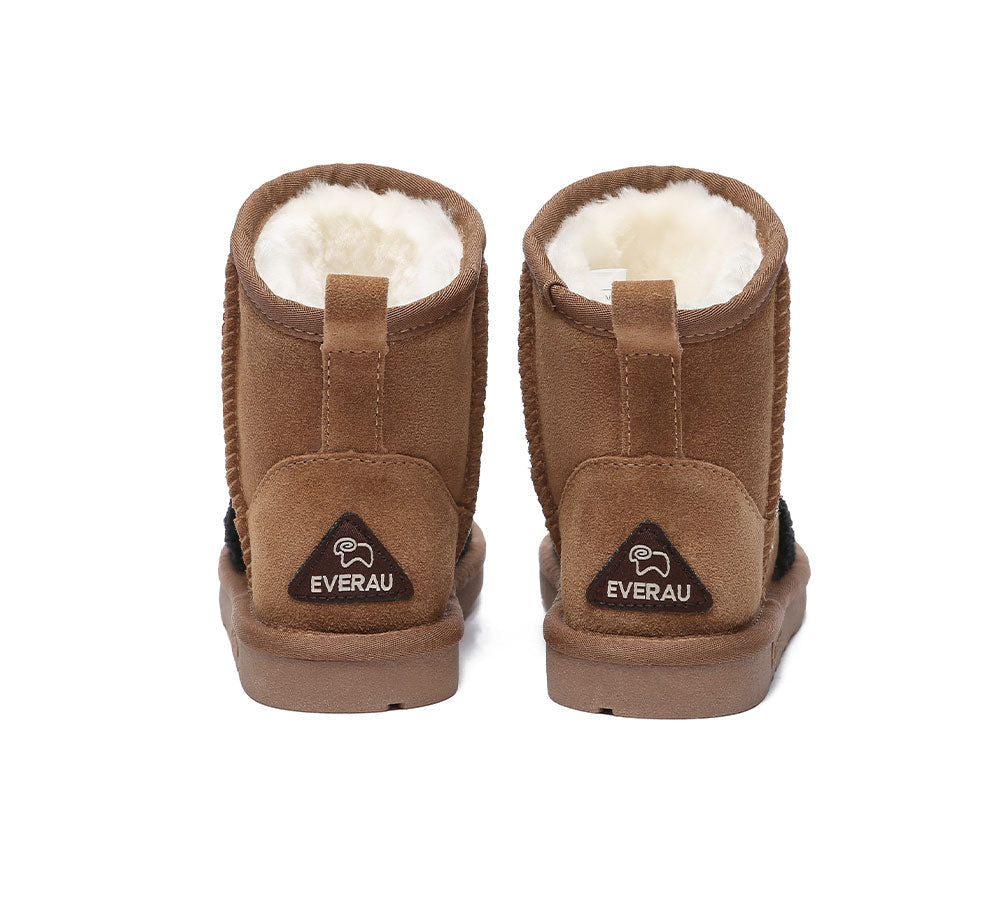 UGG Boots - Kid Sheepskin Boots Tiger Kids Plus
