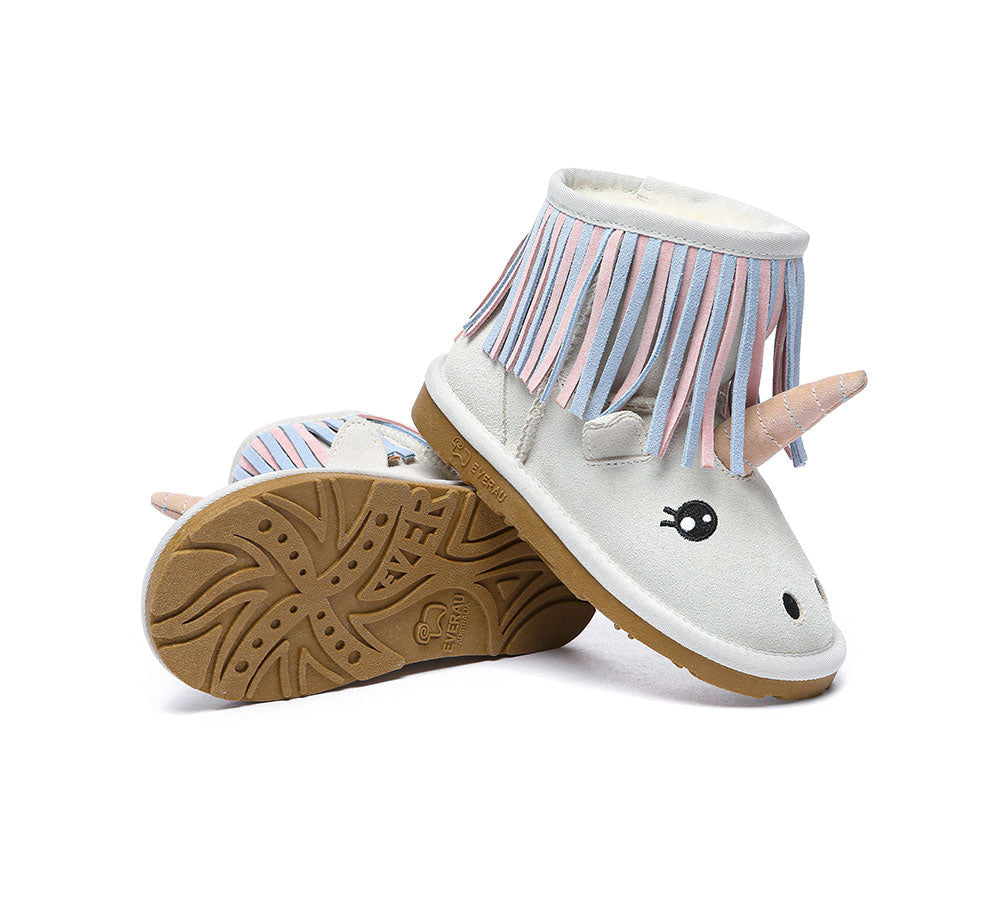 UGG Boots - Kid Sheepskin Boots Unicorn Kids Plus