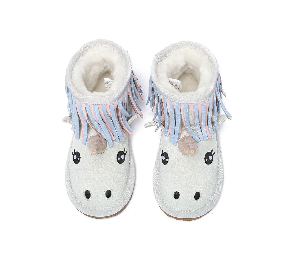 UGG Boots - Kid Sheepskin Boots Unicorn Kids Plus