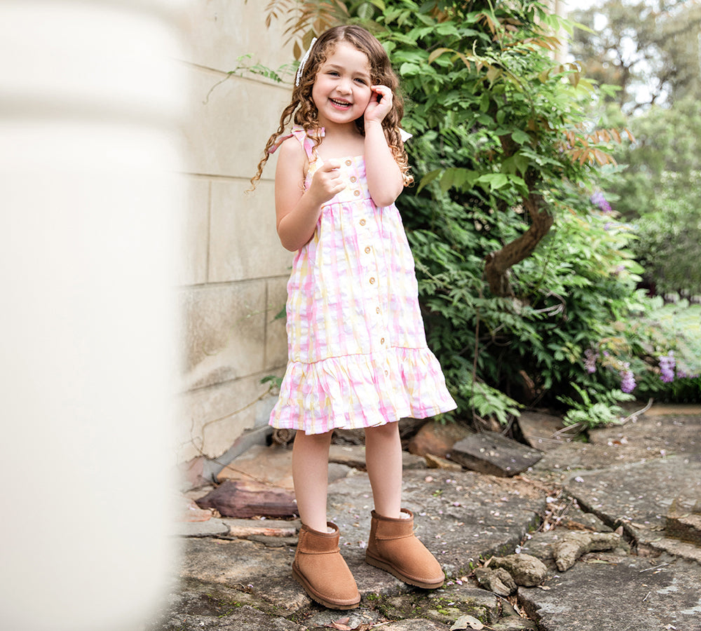 UGG Boots - TARRAMARRA® Kids Sheepskin Wool Sunny Ultra Kids Mini Classic Boots
