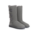 UGG Boots - UGG Boots Australia Double Face Sheepskin Tall Triple Button Boots