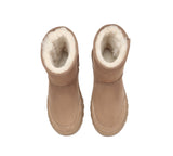 UGG Boots - UGG Boots Sheepskin Wool Zipper Short Outdoor Boots