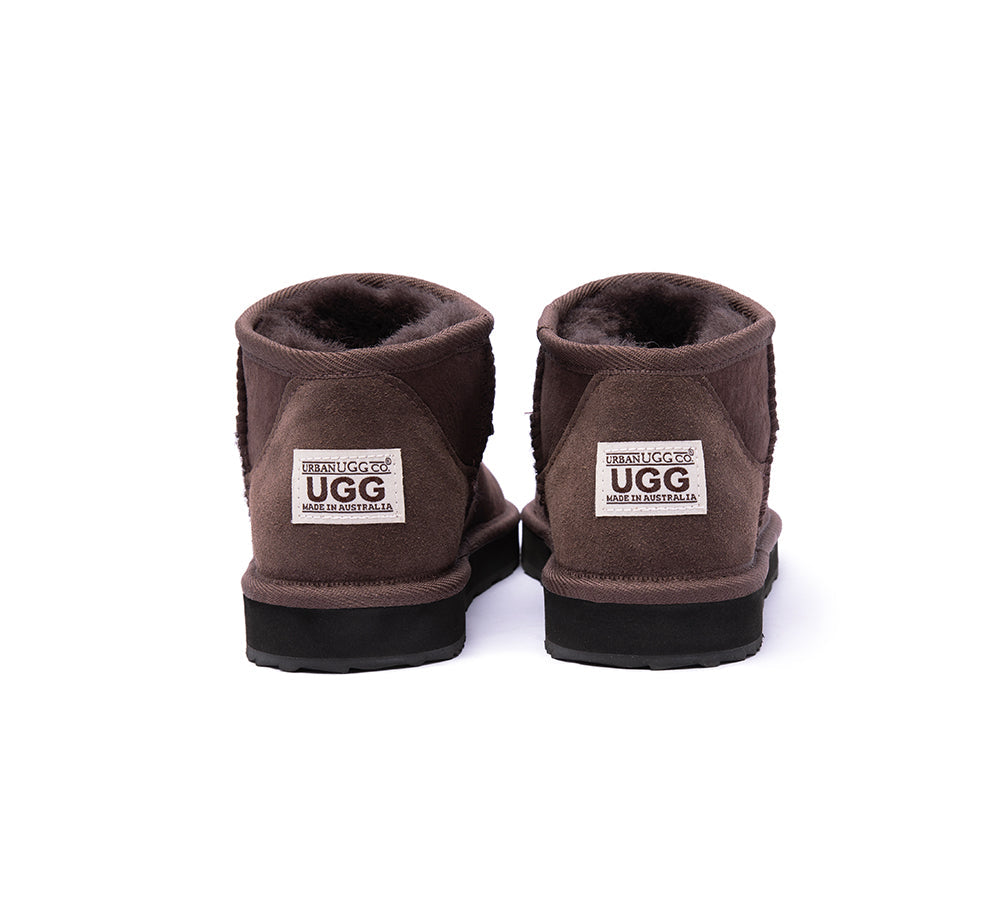 UGG Boots - Urban UGG® Australian Made Sheepskin Wool Ankle Boots Ultra Mini