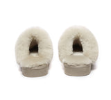 UGG Slippers - AUSTRALIAN SHEPHERD® UGG Women Premium Sheepskin Wool Muffin Slippers Special