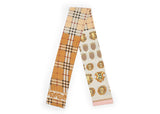 Accessories - Printed Long Rayon Silk Scarf Multiple Patterns And Colours
