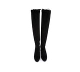Fashion Boots - Drawstring Over The Knee Studded Detail Fashion Boots Women Jolie