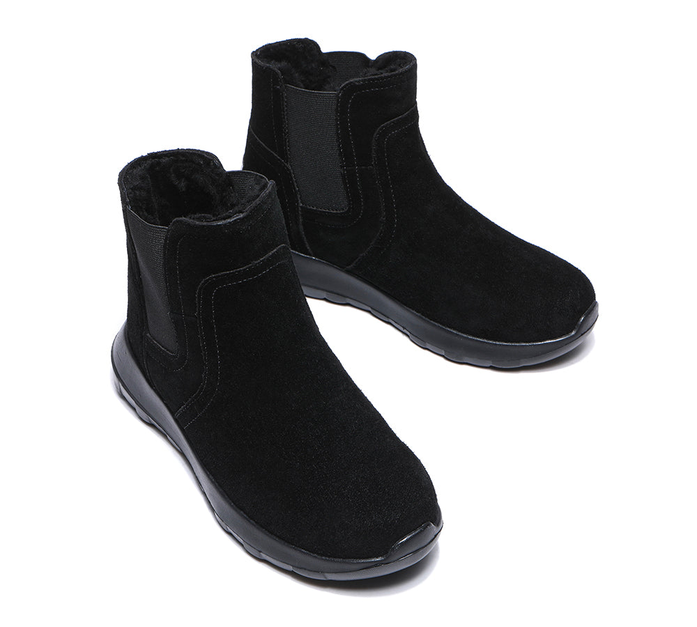 Fashion Boots - Leather Ankle Boots Women Tinie