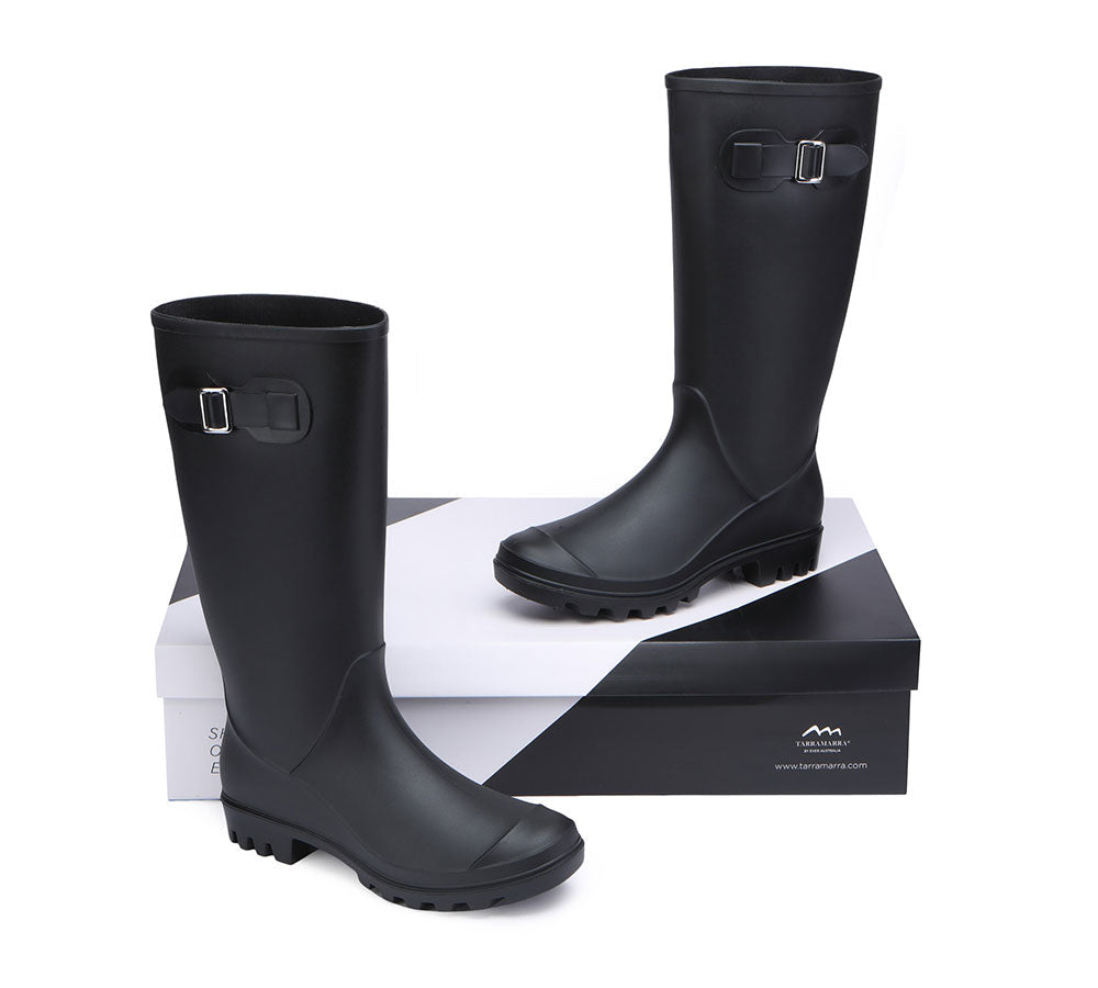 Fashion Boots - Rainboots ,Tall Gumboots Women Veronica With Wool Insoles