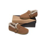 Flats - Shearling Lined Suede Loafer Women Mona