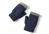 Gloves - Fingerless Double-layer Ultra Plush Knit Gloves