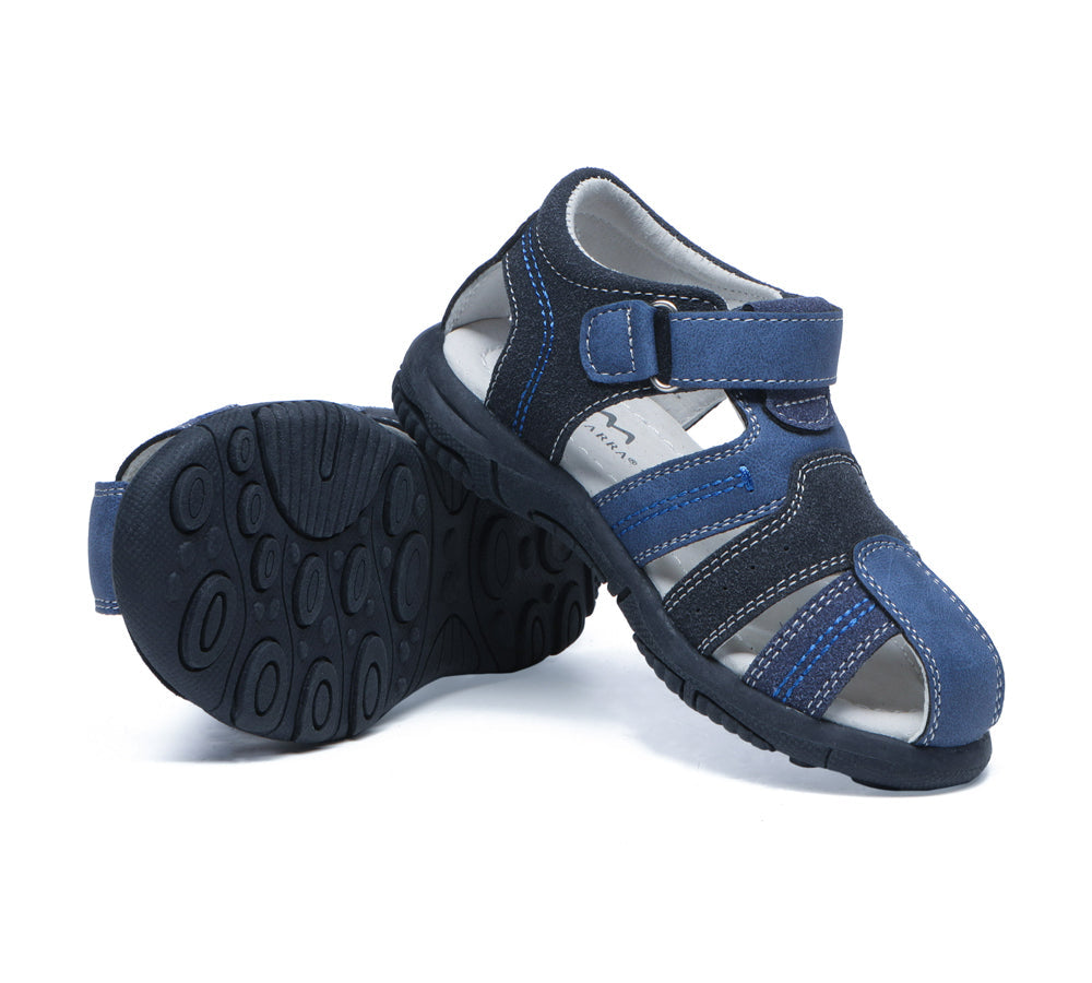 Kids Shoes - Kids Hook And Loop Roma Easy Walk Sandals