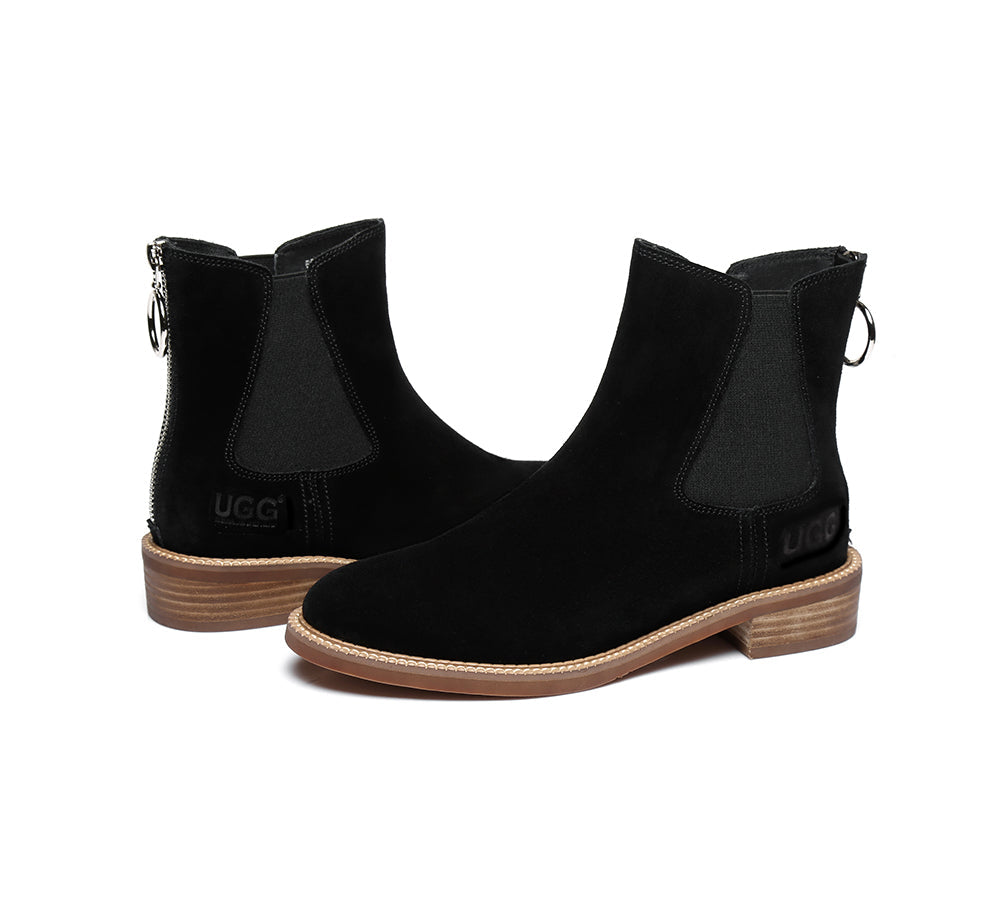 Leather Boots - AS Chelsea Boots Womens Ankle UGG Boots Daisy