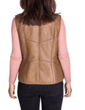Ladies Nappa Vest #9988002 (2437322571834)