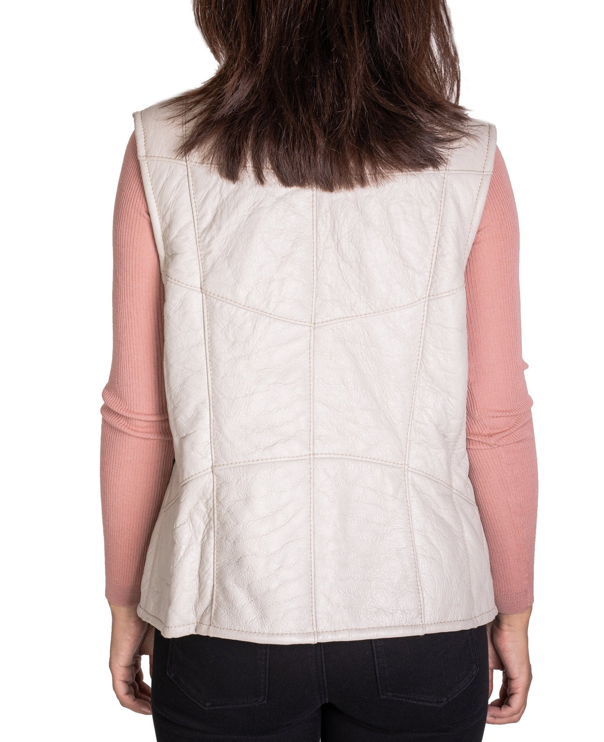 Ladies Nappa Vest #9988002 (2437322571834)