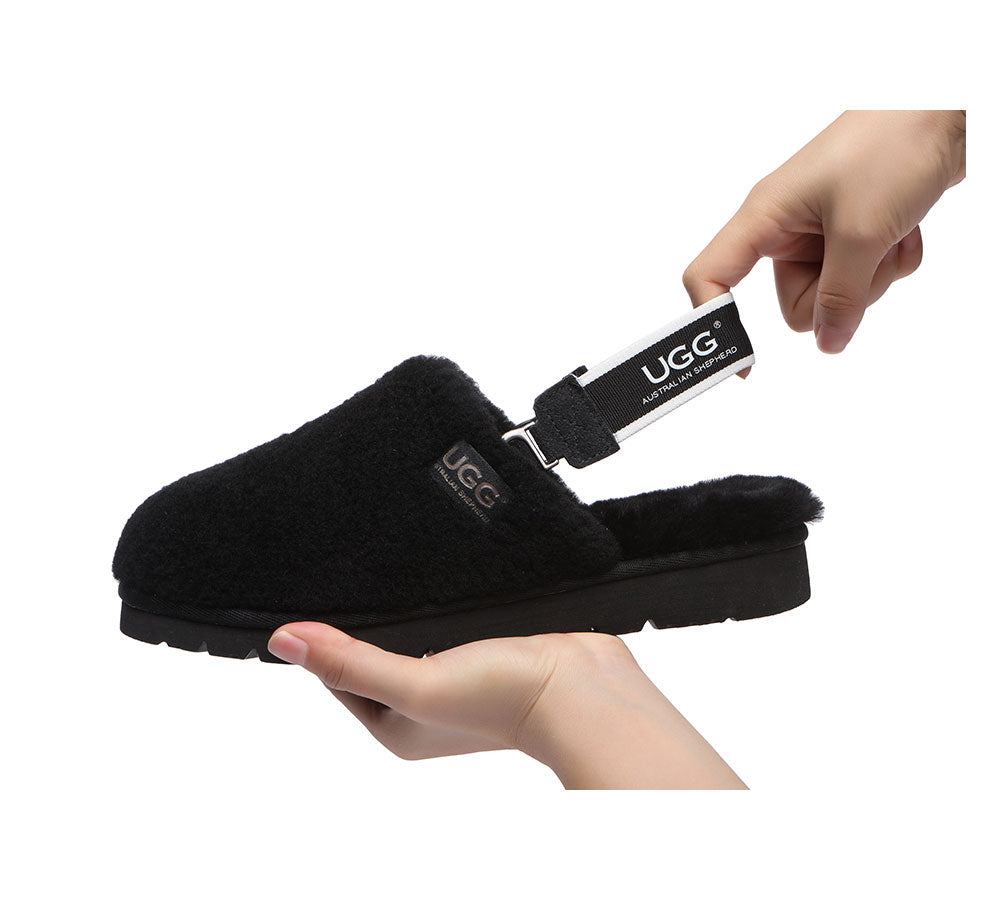 UGG Boots - Removable Strap Slingback UGG Slipper Women Kamari