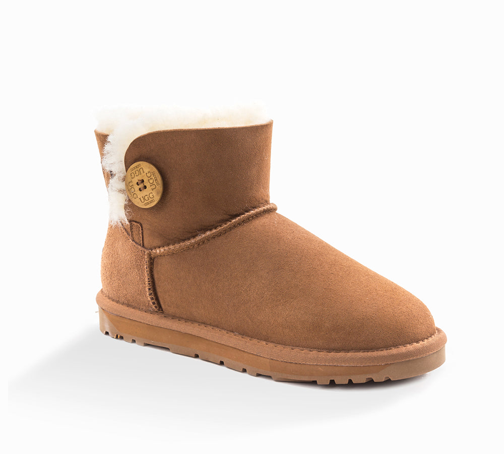 UGG Boots - UGG Classic Mini Button Women Boots UGG EXPRESS Selected