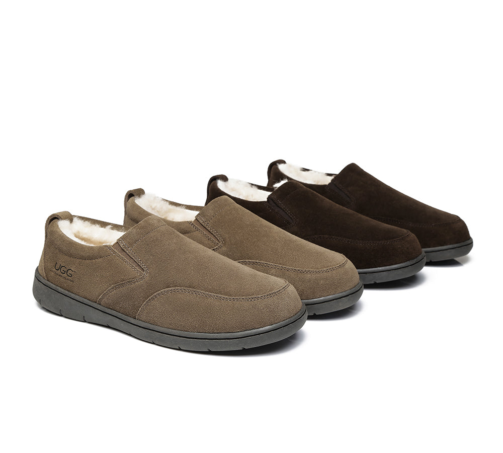 UGG Slippers - AS Mens Ugg Moccasin Slippers Dino