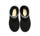 UGG Slippers - AS Unisex Ankle UGG Slippers Venus Double Face Sheepskin Home Slippers