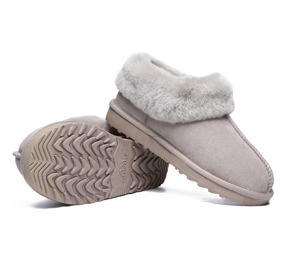 UGG Slippers - Premium Sheepskin Ankle Slipper Unisex Hana