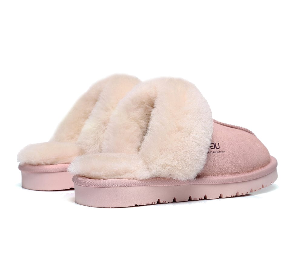 UGG Slippers - UGG Slippers Australia Premium Sheepskin Unisex Muffin Scuff