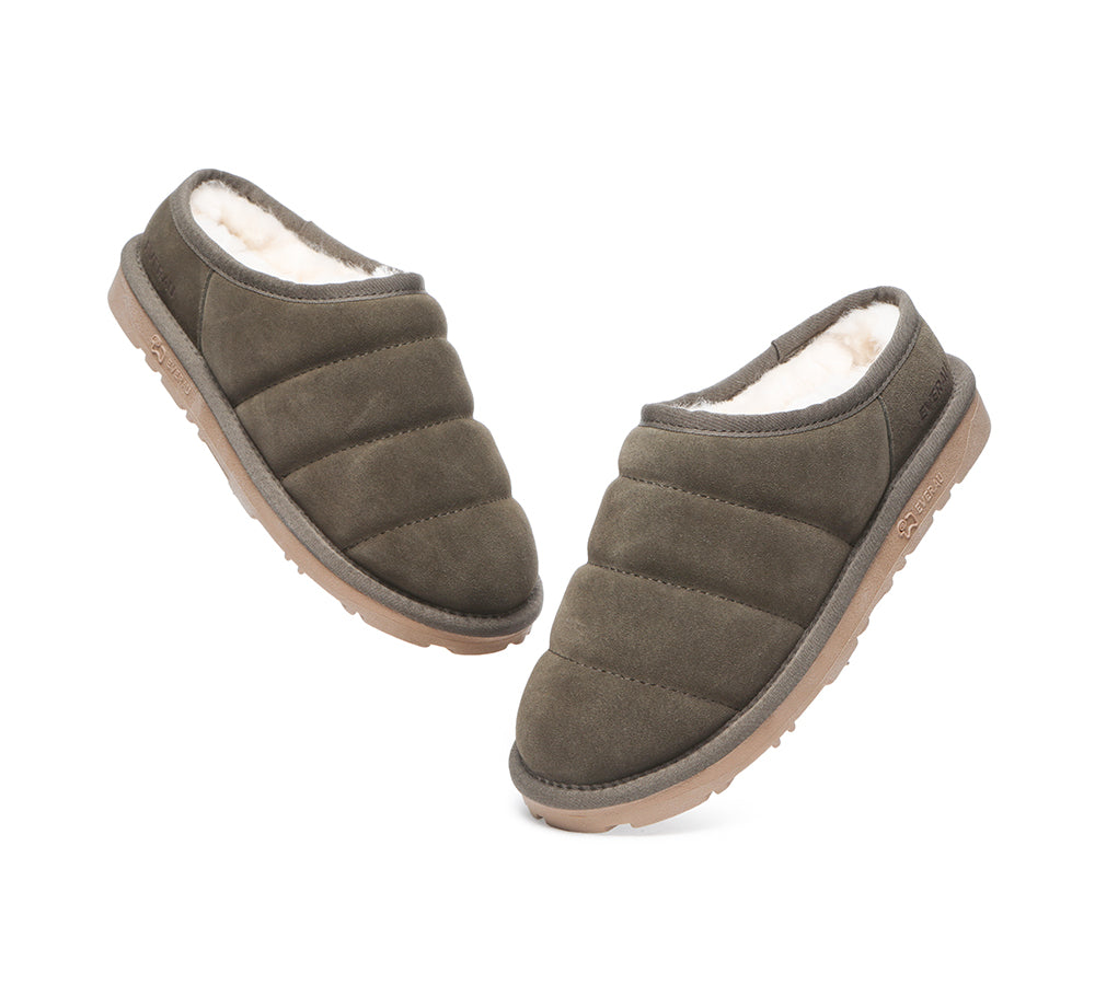 UGG Slippers - Women Sheepskin Slippers Ultra Puffer